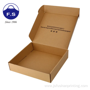 Corrugated Carton Box Apparel Packaging for Dress